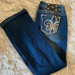 Miss Me Boot Cut Jeans Size 31 with 34” inseam